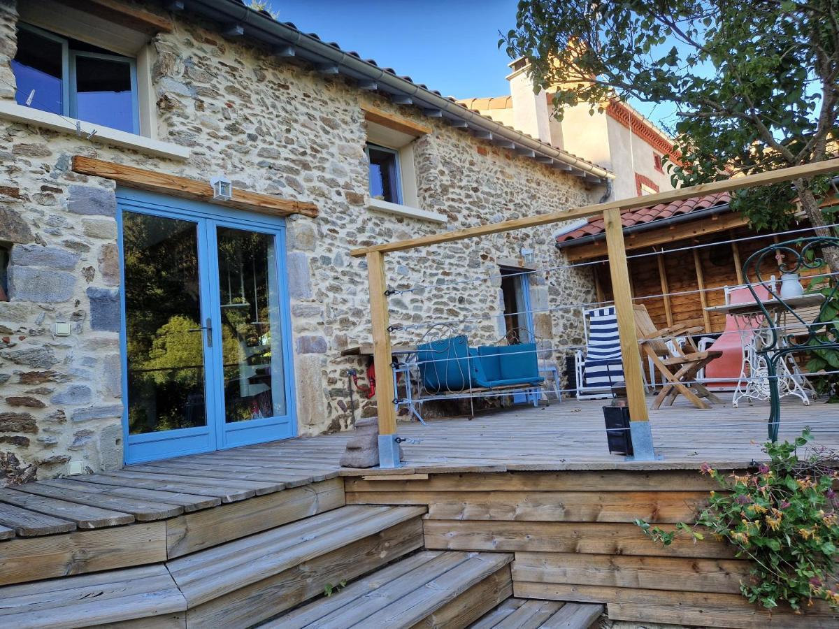 La Maison Du Vigneron Auzon Εξωτερικό φωτογραφία